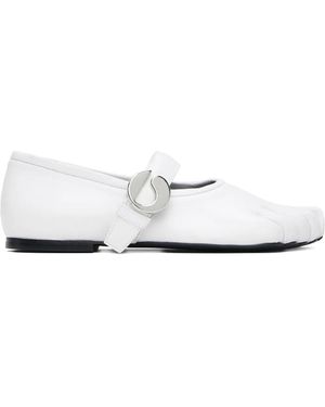 Coperni Five-Toe Ballerina Flats - White