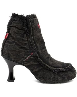 DIESEL D-woodstock ブーツ - ブラック