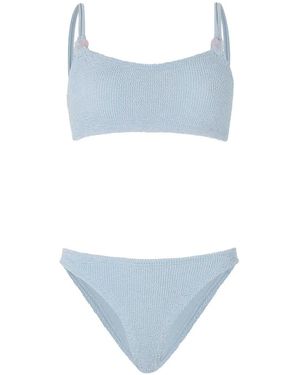 Hunza G Bikini Cassie À Perles - Blue