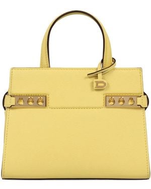 Delvaux Tempête ハンドバッグ - イエロー