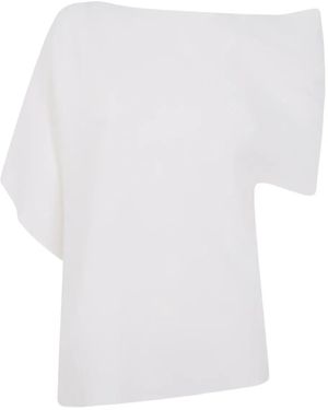 Liviana Conti アシンメトリー Tシャツ - ホワイト