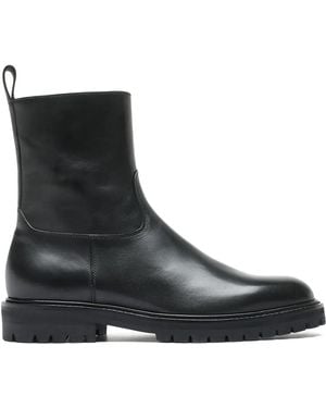 Officine Creative レザー ブーツ - ブラック