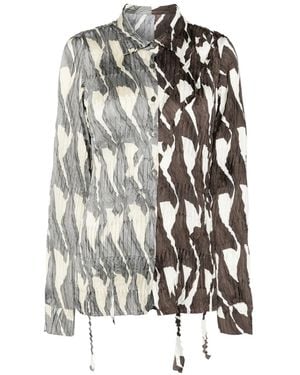 JNBY Patterned Shirt - White