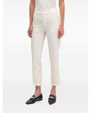 Benetton Button-Closure Trousers - Natural