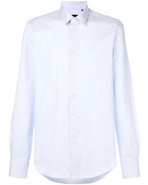 Dell'Oglio Curved Hem Shirt - White