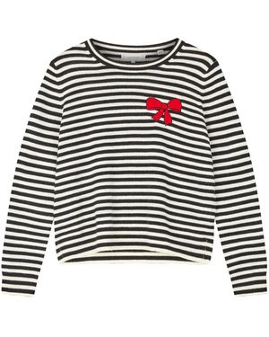 Chinti & Parker Bow Breton Sweater - Black