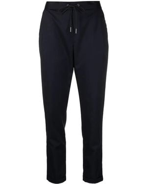 Fabiana Filippi Drawstring Tapered Trousers - Blue