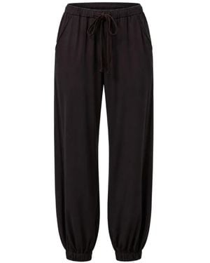 Citizens of Humanity Pantalon Bubble Portofino À Lien De Resserrage - Black