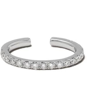 We by WHITEbIRD Pendiente Earcuff Suzanne En Oro Blanco De 18Kt Con Perla