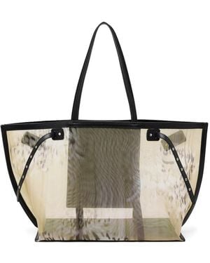 Proenza Schouler Days Mesh Tote Bag - Natural