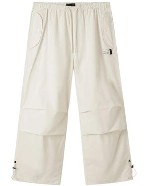FIVE CM Drawstring Trousers - White
