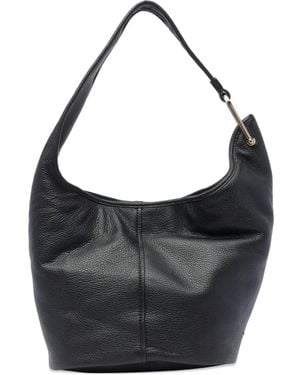 MICHAEL Michael Kors Medium Sony Leather Shoulder Bag - Black