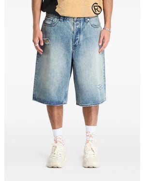 A Bathing Ape Sta Denim Shorts - Blue