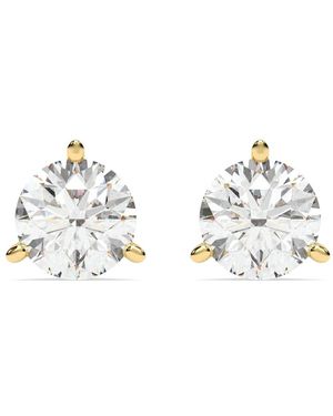 Diamond Essentials Lab-Grown Diamond Stud Earrings - White