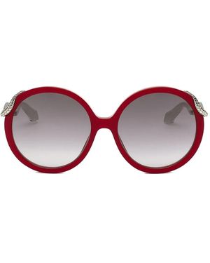 Roberto Cavalli Round-Frame Sunglasses - Pink
