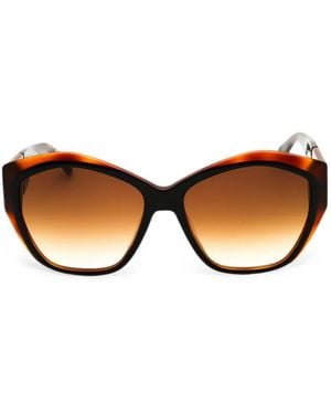 Longchamp Oversized-Frame Sunglasses - Brown