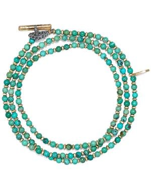 M. Cohen The Agora Beaded Bracelet - Green