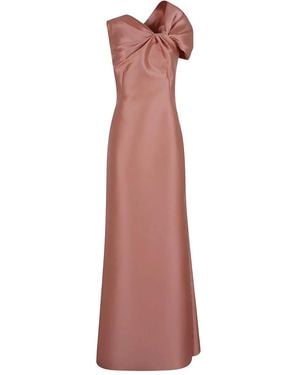 Alberta Ferretti Asymmetrisches Abendkleid - Lila