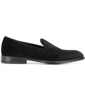 SCAROSSO George Plain Loafers - Black