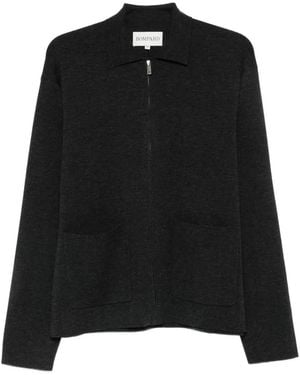 Bompard Milano Zip-Up Jacket - Black