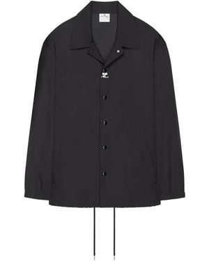 Courreges Buttoned Jacket - Black