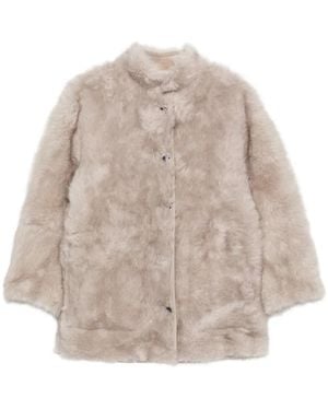 Urbancode Jacke Aus Faux Fur - Natur
