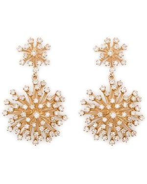 Sydney Evan 14K Diamond Earrings - Metallic