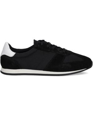 Vagabond Shoemakers Yasmin Suede-Panel Sneakers - Black