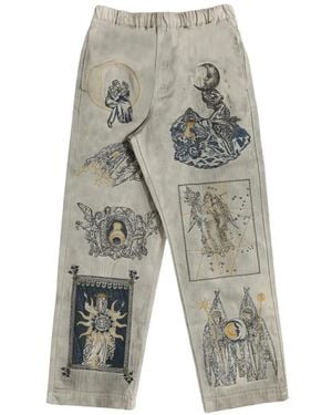 Samuel Zelig La Luna パンツ - グレー