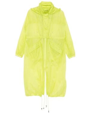 Patrizia Pepe Ultralight Parka - Yellow