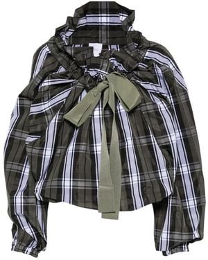 Patou Blusa Con Scollo Ampio - Nero