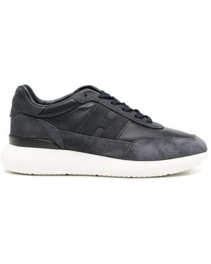 Hogan Interactive³ Suede-Panelled Trainers - Blue
