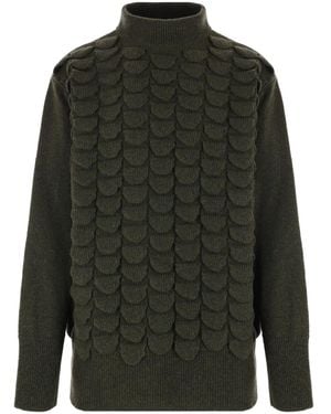 NAMACHEKO Klassischer Pullover - Grün