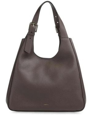 Furla Dora Tote L - Brown
