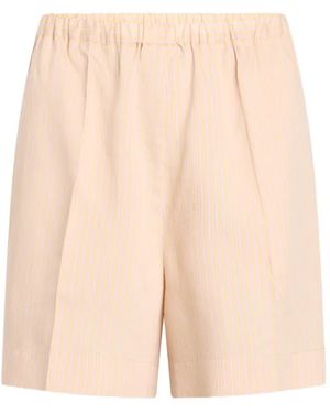 Patou Striped-Pattern Shorts - Natural