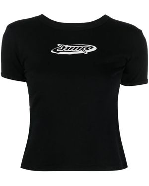 Ambush Logo Cotton T-Shirt - Black