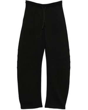 Just Cavalli Drawstring Panelled Track Trousers - Black