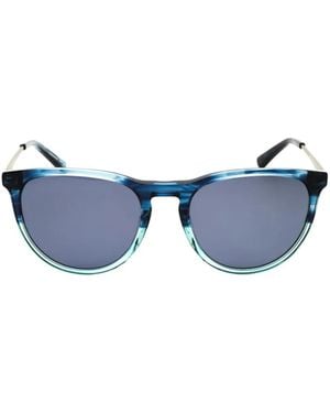 Cole Haan Round-Frame Sunglasses - Blue