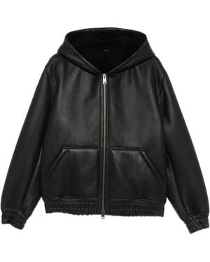 Arma Malen Leather Jacket - Black