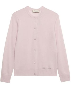 Blumarine Cashmere Cardigan - Pink