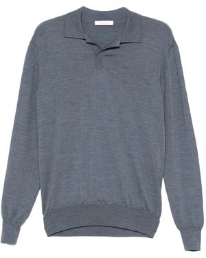 Cruciani Wool Polo Shirt - Blue