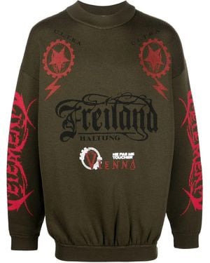 Vetements Maybe Mental Jumper - Green