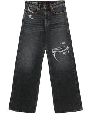 DIESEL Distressed-Effect Jeans - Grey