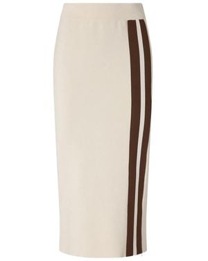 Pinko Logo Skirt - Natural