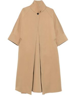 DARKPARK Nat Short-Sleeve Button Coat - Natural