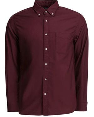 Beams Plus Pocket Button Shirt - Purple