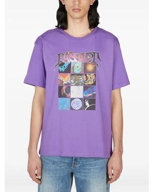 Rassvet (PACCBET) Crew-Neck Printed T-Shirt - Purple