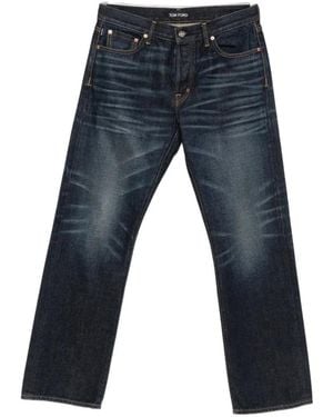 Tom Ford Straight-Fit Jeans - Blue