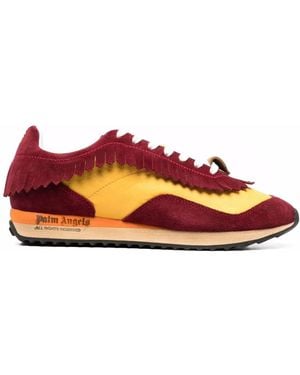 Palm Angels Baskets Fringe Runner - Rouge