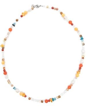 COLLANINE COLORATE Collar Ricordi Con Cuentas - Neutro